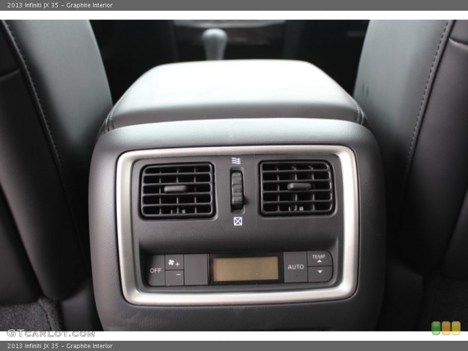 Graphite Interior Controls for the 2013 Infiniti JX 35 #77223036