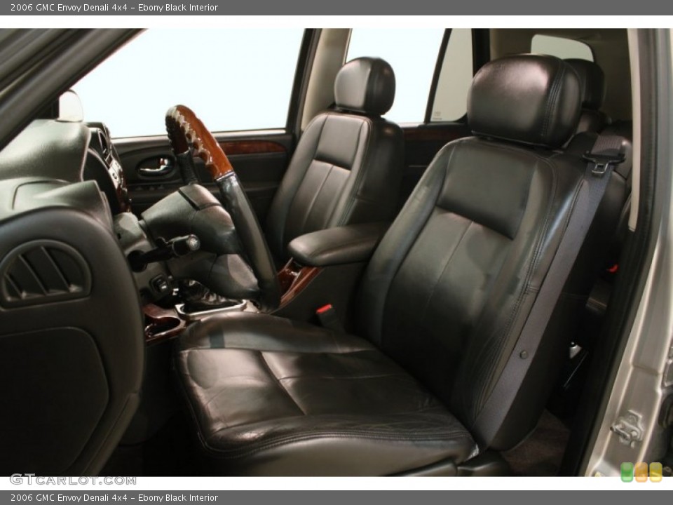 Ebony Black Interior Front Seat for the 2006 GMC Envoy Denali 4x4 #77223300