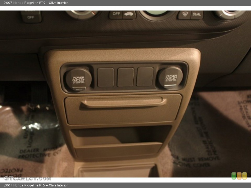 Olive Interior Controls for the 2007 Honda Ridgeline RTS #77225082