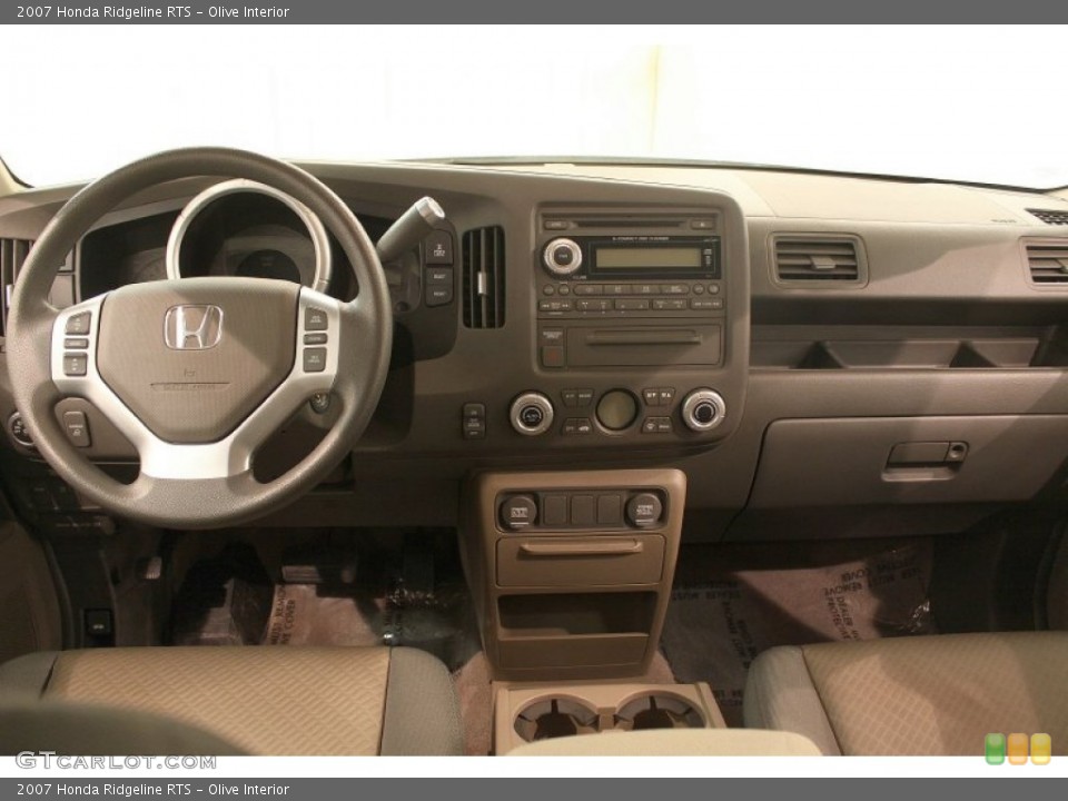 Olive Interior Dashboard for the 2007 Honda Ridgeline RTS #77225195