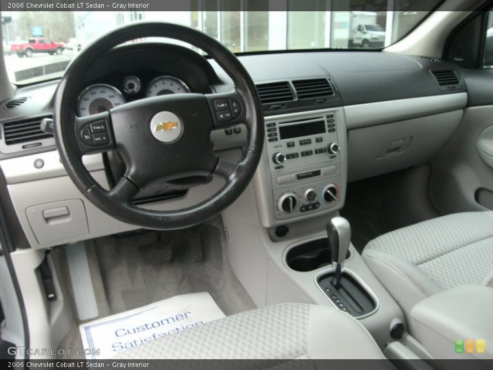 Gray Interior Prime Interior for the 2006 Chevrolet Cobalt LT Sedan #77225486