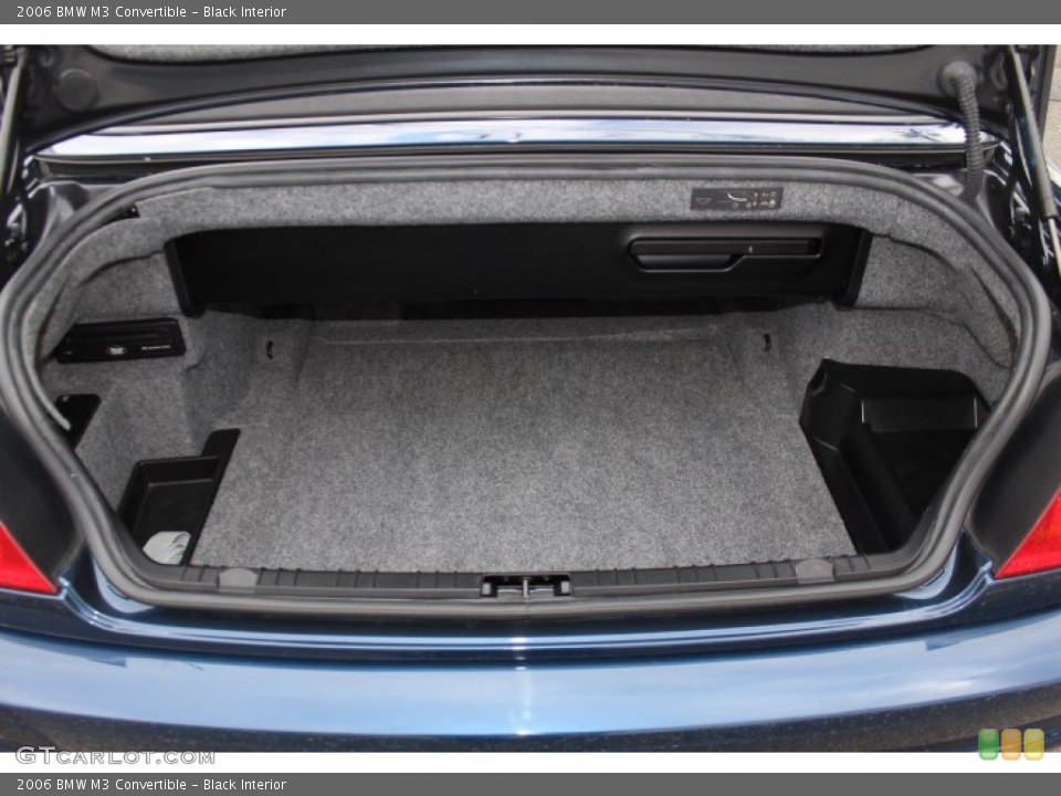 Black Interior Trunk for the 2006 BMW M3 Convertible #77225593