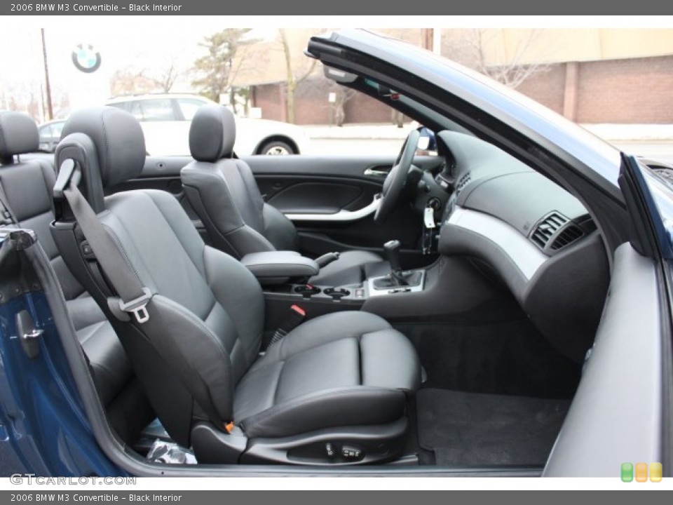 Black Interior Photo for the 2006 BMW M3 Convertible #77225708