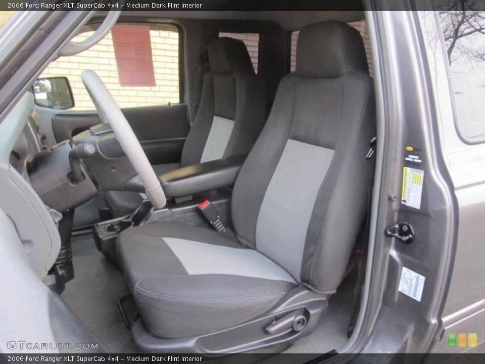 Medium Dark Flint Interior Front Seat for the 2006 Ford Ranger XLT SuperCab 4x4 #77226982