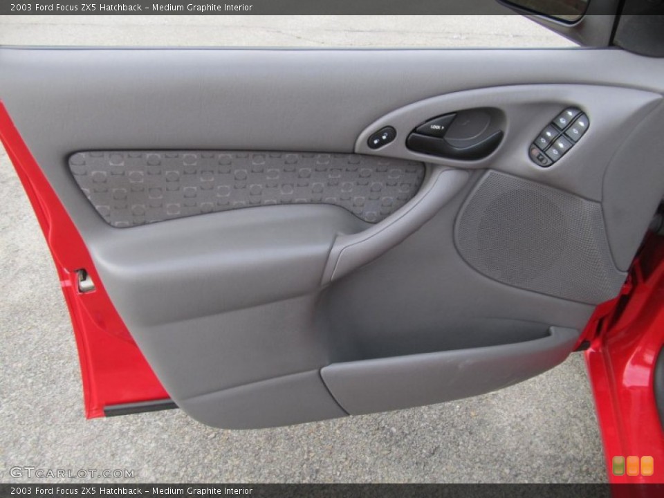 Medium Graphite Interior Door Panel for the 2003 Ford Focus ZX5 Hatchback #77227347