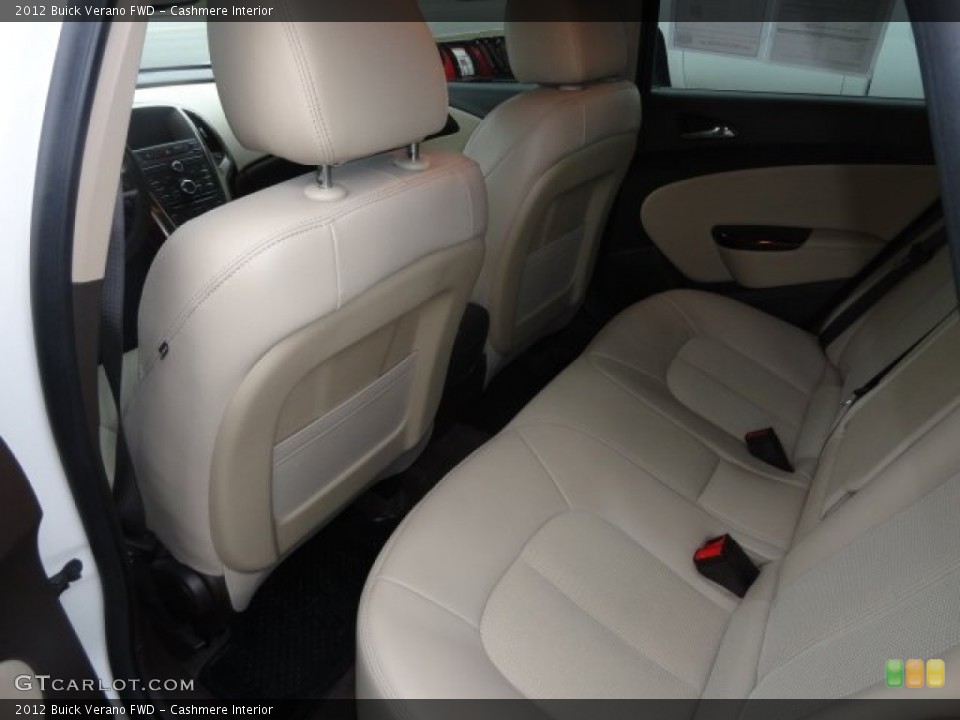Cashmere Interior Rear Seat for the 2012 Buick Verano FWD #77227397