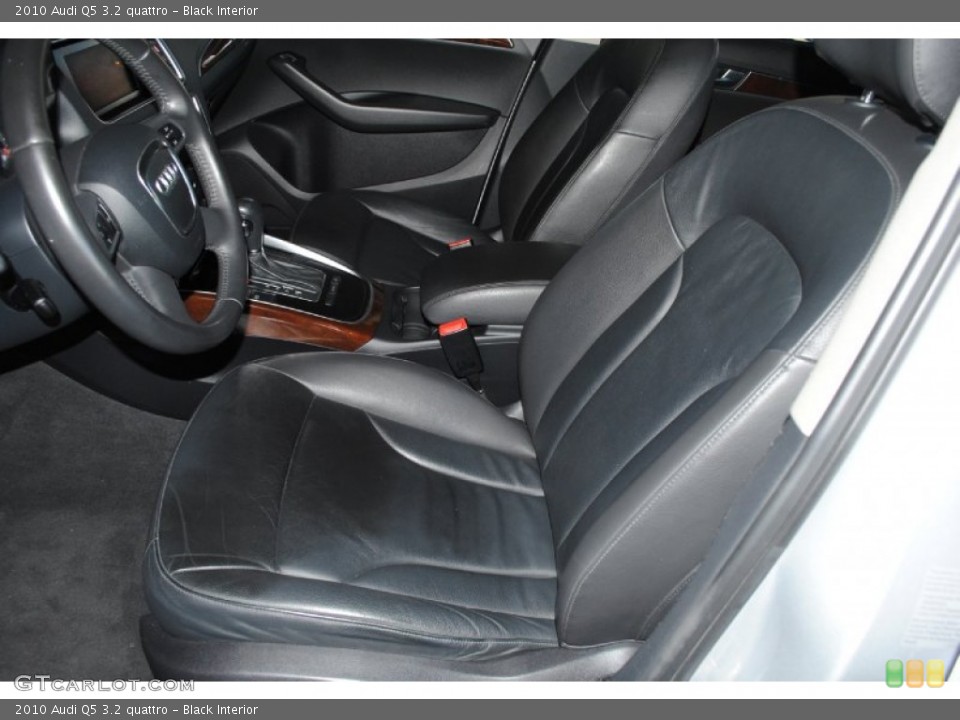 Black Interior Front Seat for the 2010 Audi Q5 3.2 quattro #77227781