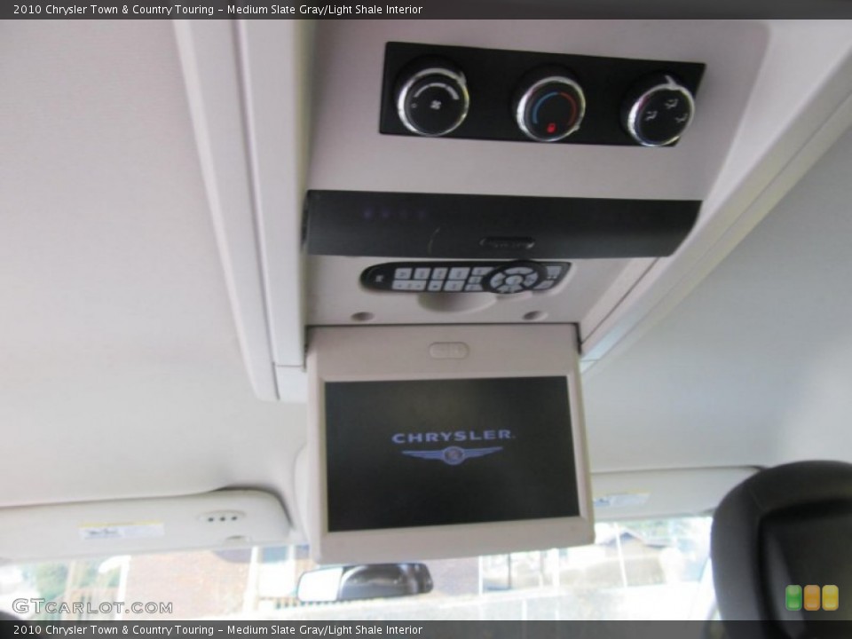 Medium Slate Gray/Light Shale Interior Entertainment System for the 2010 Chrysler Town & Country Touring #77227793
