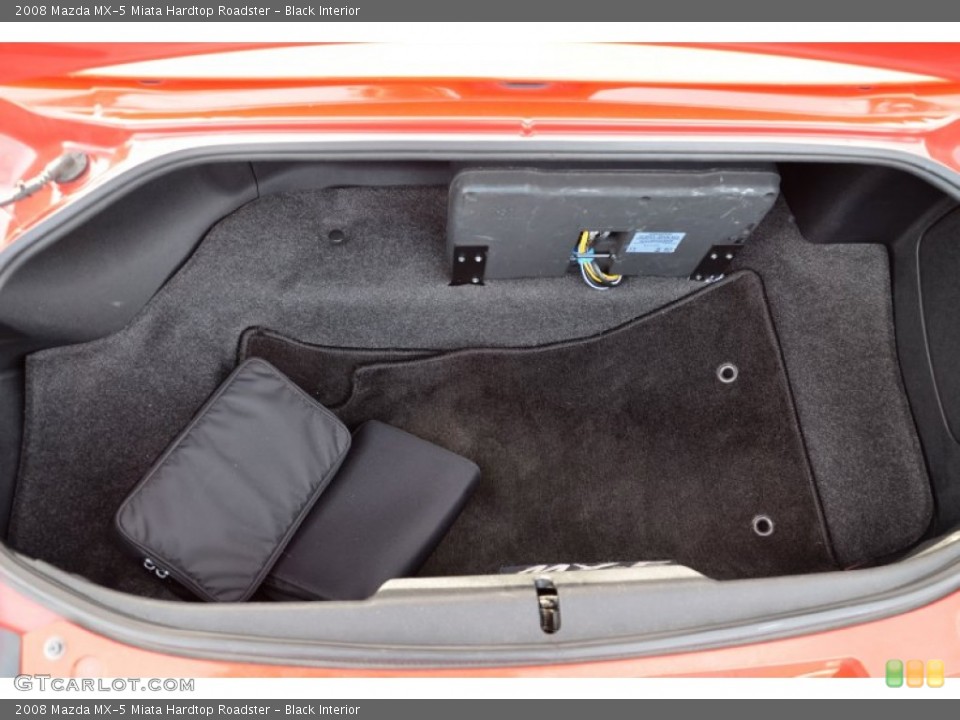 Black Interior Trunk for the 2008 Mazda MX-5 Miata Hardtop Roadster #77231202