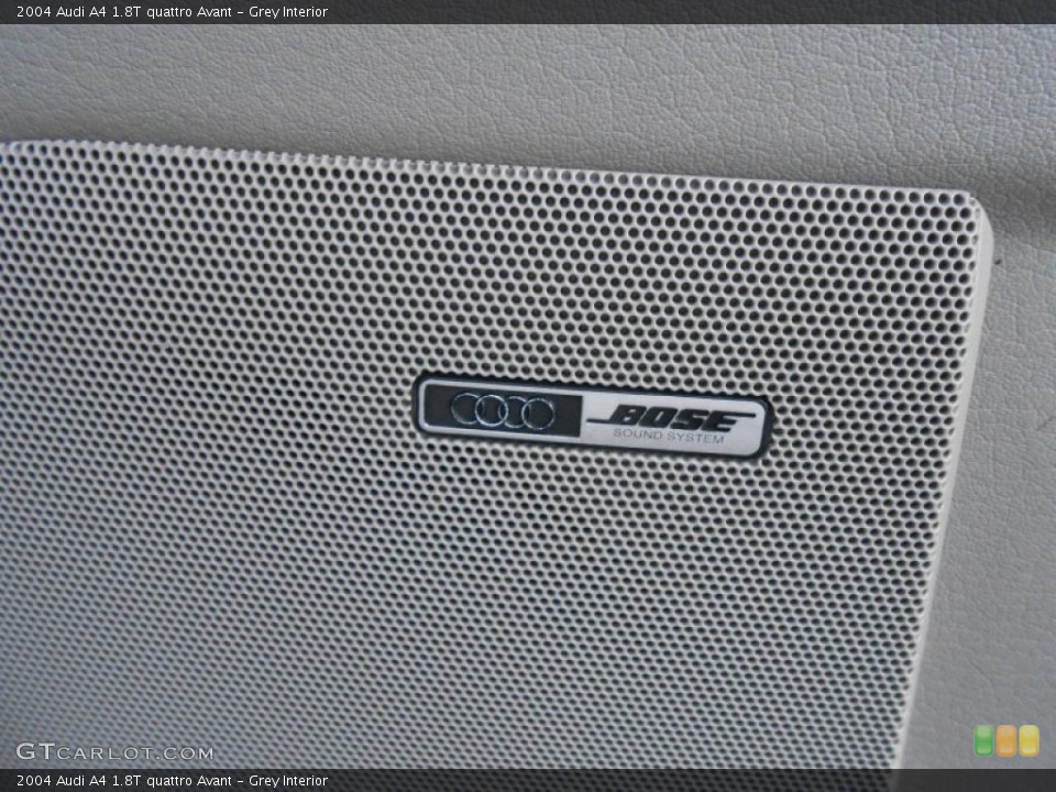 Grey Interior Audio System for the 2004 Audi A4 1.8T quattro Avant #77232157