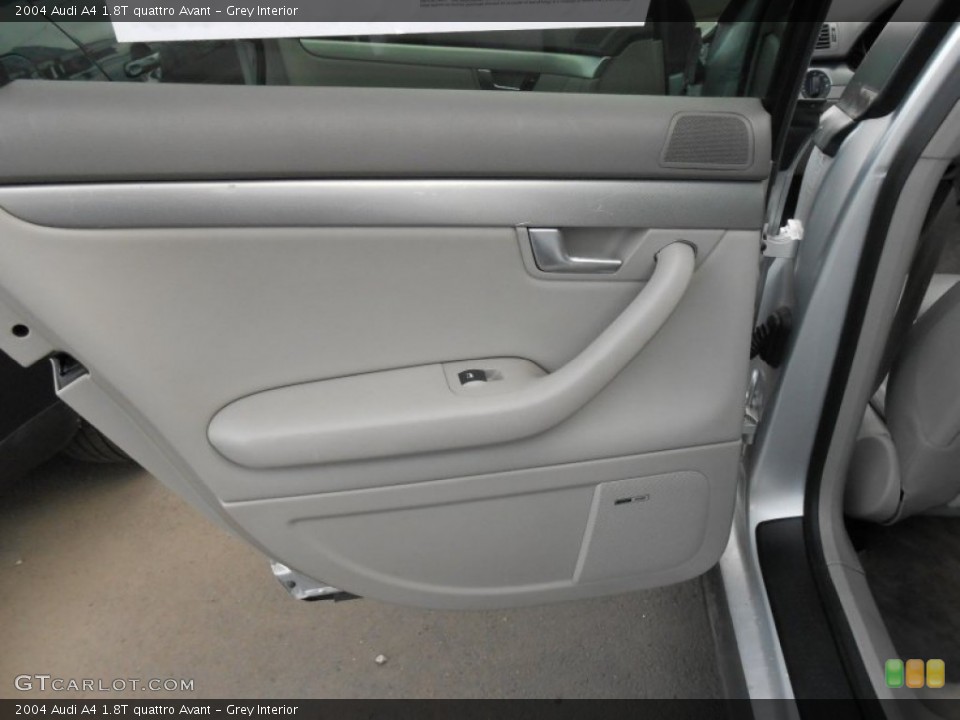 Grey Interior Door Panel for the 2004 Audi A4 1.8T quattro Avant #77232176
