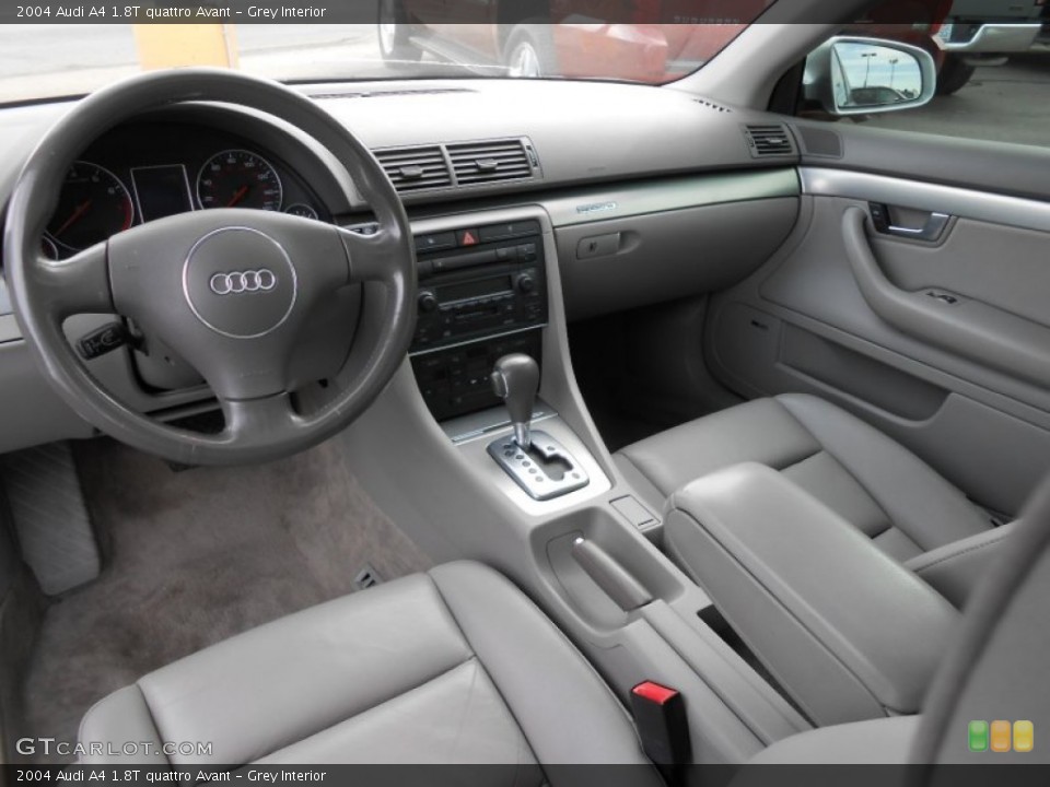 Grey Interior Prime Interior for the 2004 Audi A4 1.8T quattro Avant #77232223