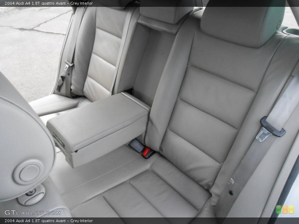 Grey Interior Rear Seat for the 2004 Audi A4 1.8T quattro Avant #77232246