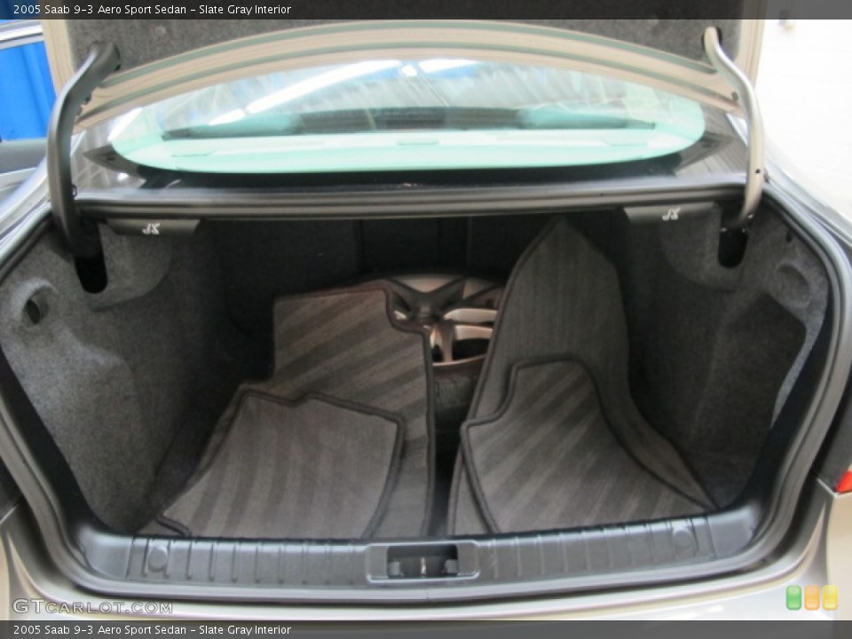 Slate Gray Interior Trunk for the 2005 Saab 9-3 Aero Sport Sedan #77233007