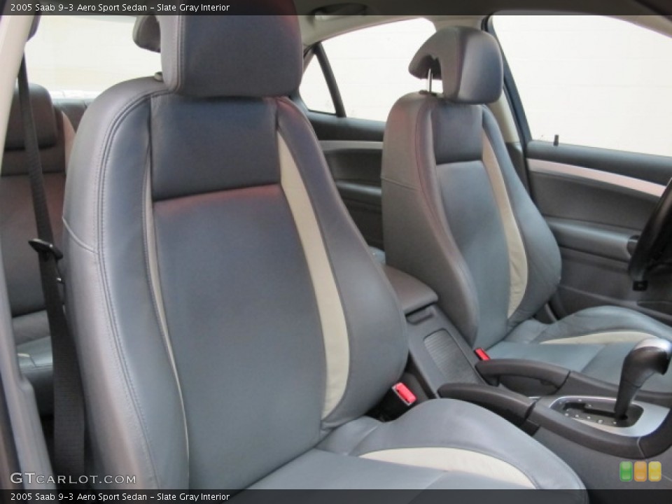 Slate Gray 2005 Saab 9-3 Interiors