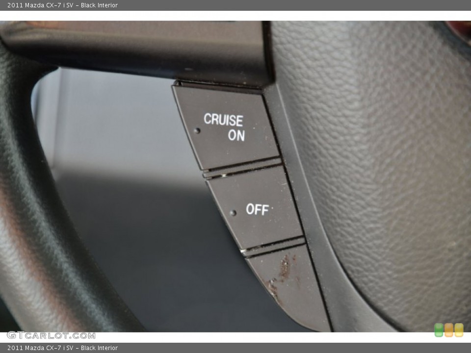 Black Interior Controls for the 2011 Mazda CX-7 i SV #77234588