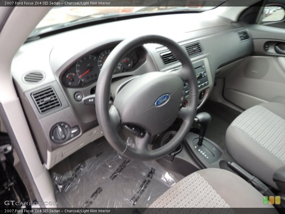 Charcoal/Light Flint Interior Prime Interior for the 2007 Ford Focus ZX4 SES Sedan #77234876