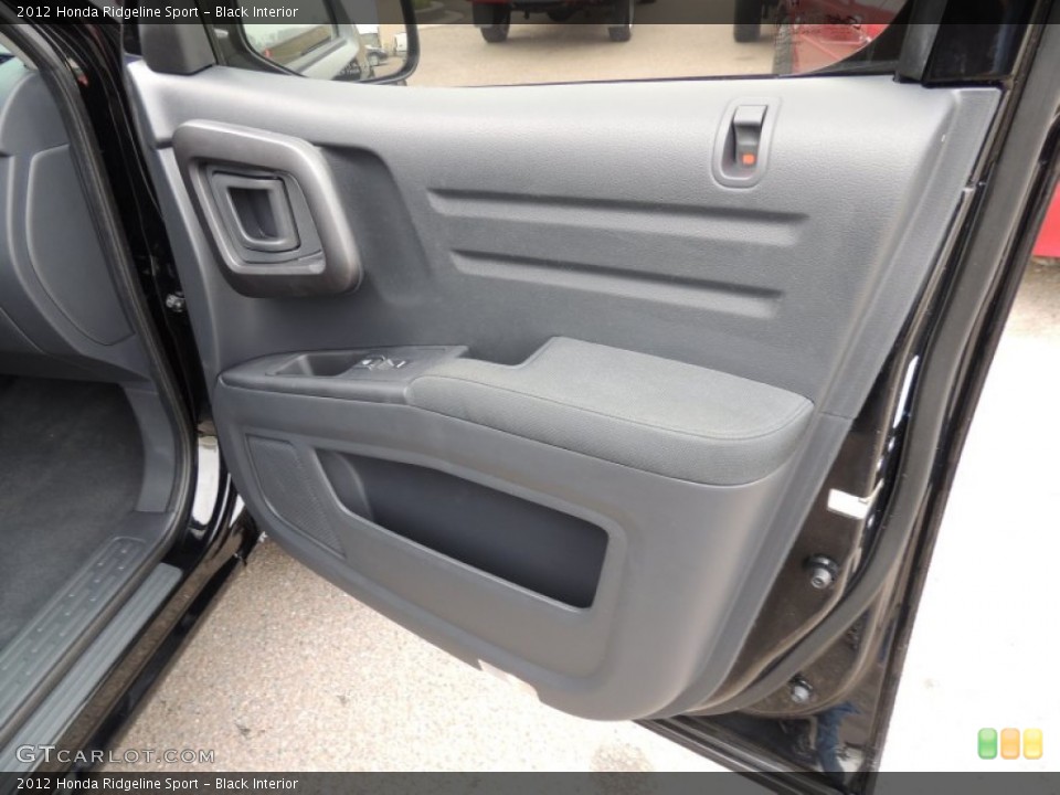 Black Interior Door Panel for the 2012 Honda Ridgeline Sport #77236913