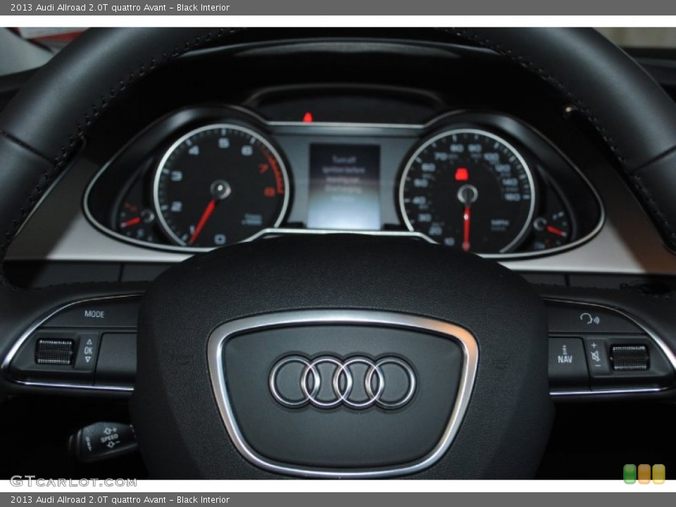 Black Interior Steering Wheel for the 2013 Audi Allroad 2.0T quattro Avant #77236944