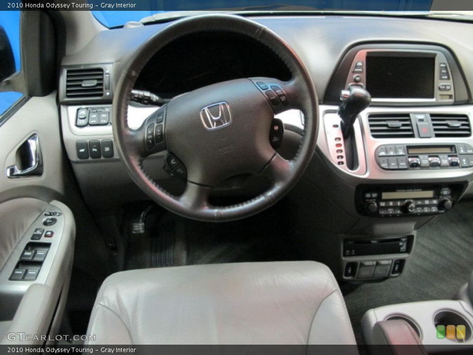 Gray Interior Dashboard for the 2010 Honda Odyssey Touring #77237084