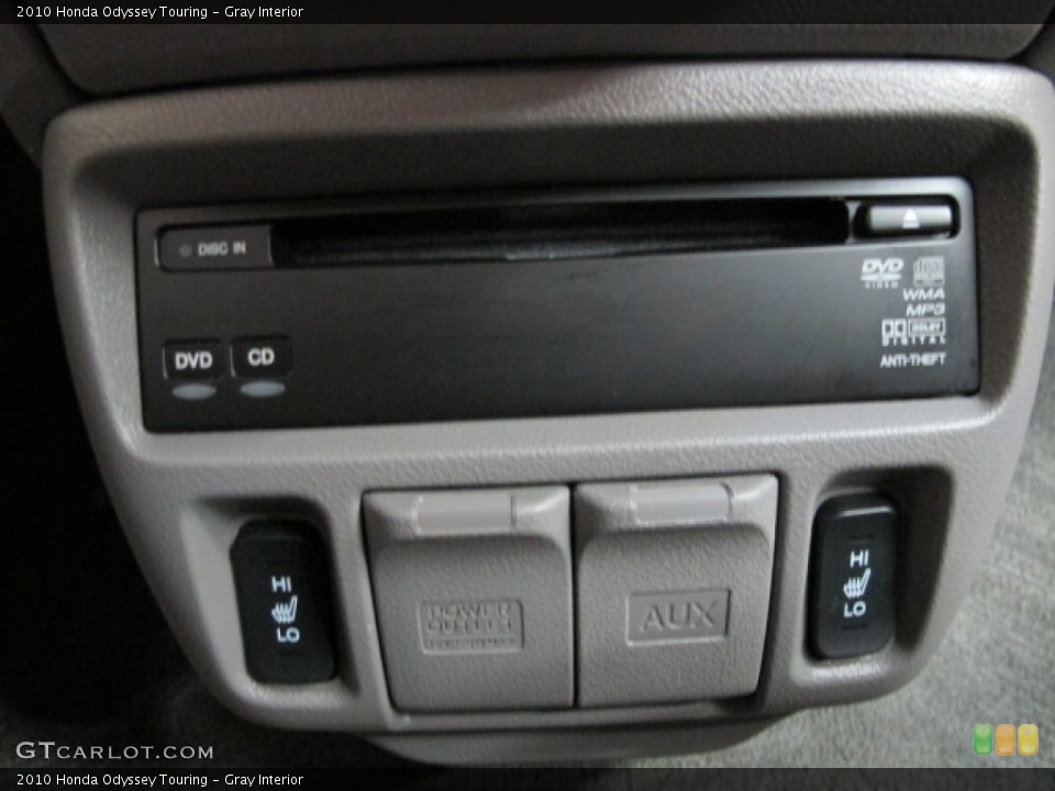 Gray Interior Controls for the 2010 Honda Odyssey Touring #77237249
