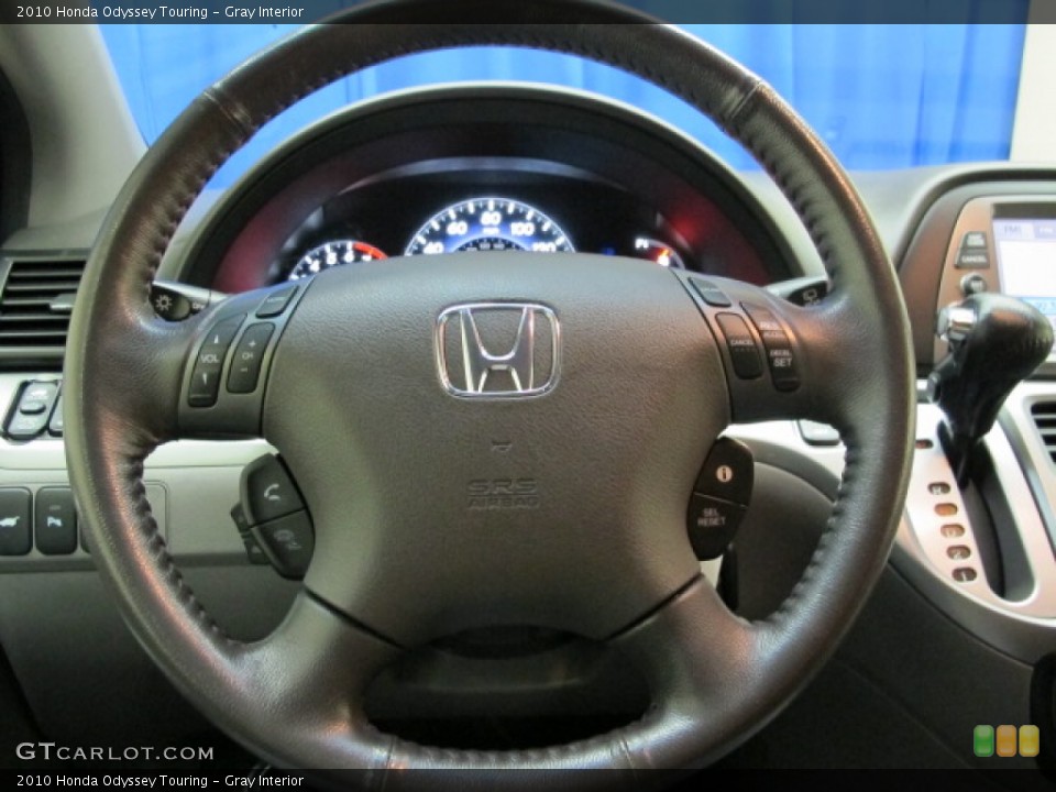 Gray Interior Steering Wheel for the 2010 Honda Odyssey Touring #77237330