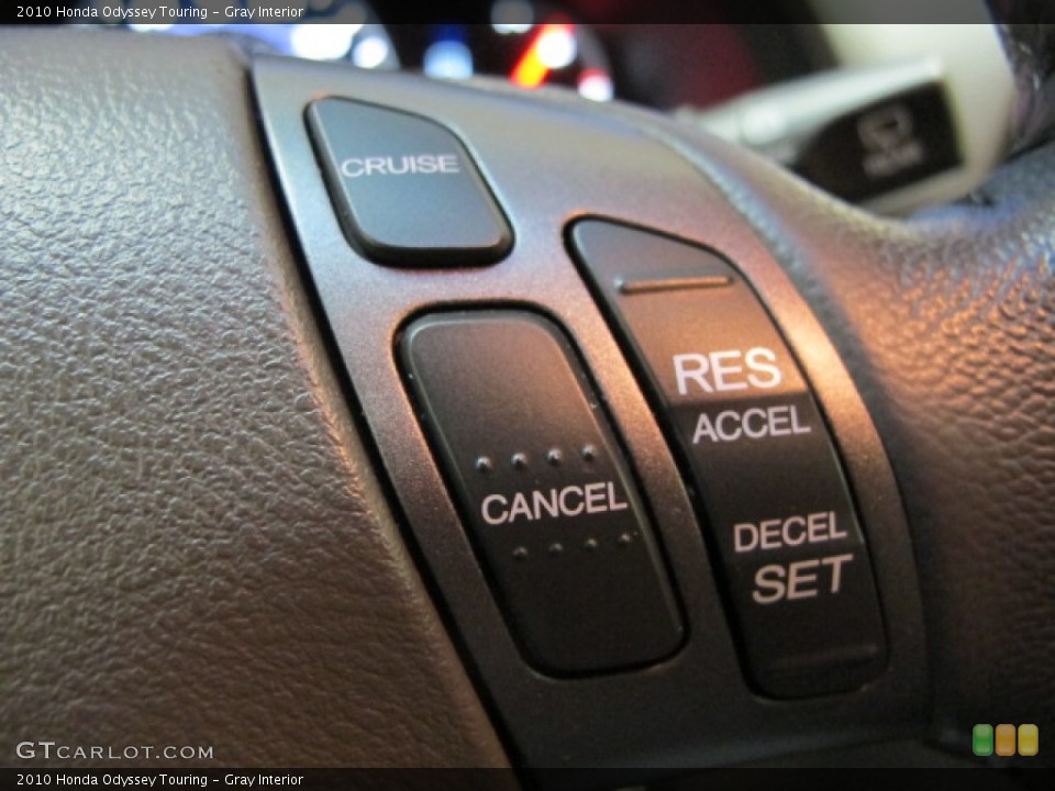 Gray Interior Controls for the 2010 Honda Odyssey Touring #77237348