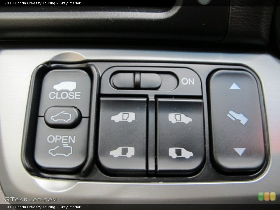 Gray Interior Controls for the 2010 Honda Odyssey Touring #77237452