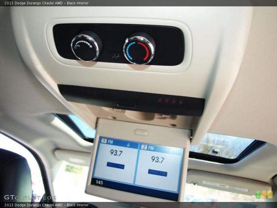 Black Interior Entertainment System for the 2013 Dodge Durango Citadel AWD #77243411