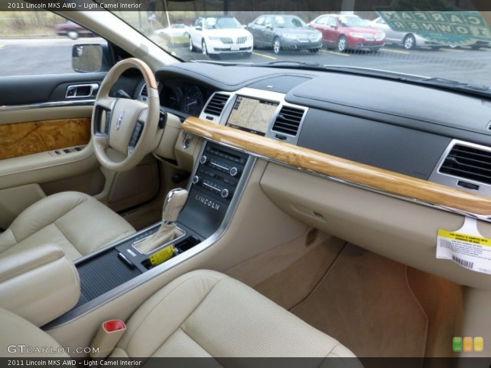 Light Camel Interior Dashboard for the 2011 Lincoln MKS AWD #77244604