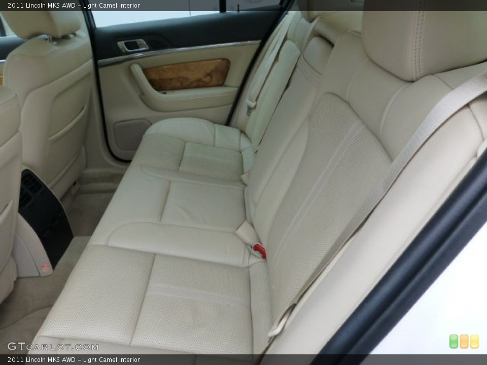 Light Camel Interior Rear Seat for the 2011 Lincoln MKS AWD #77244686