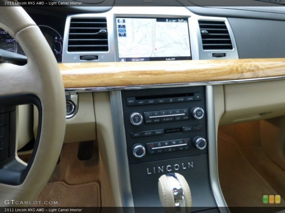 Light Camel Interior Controls for the 2011 Lincoln MKS AWD #77244818