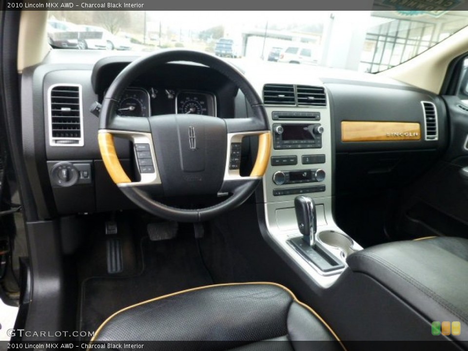 Charcoal Black 2010 Lincoln MKX Interiors