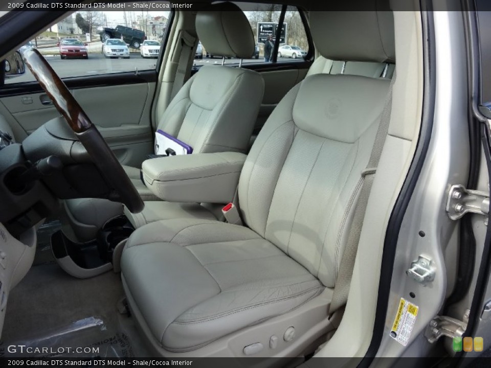 Shale/Cocoa Interior Front Seat for the 2009 Cadillac DTS  #77247218
