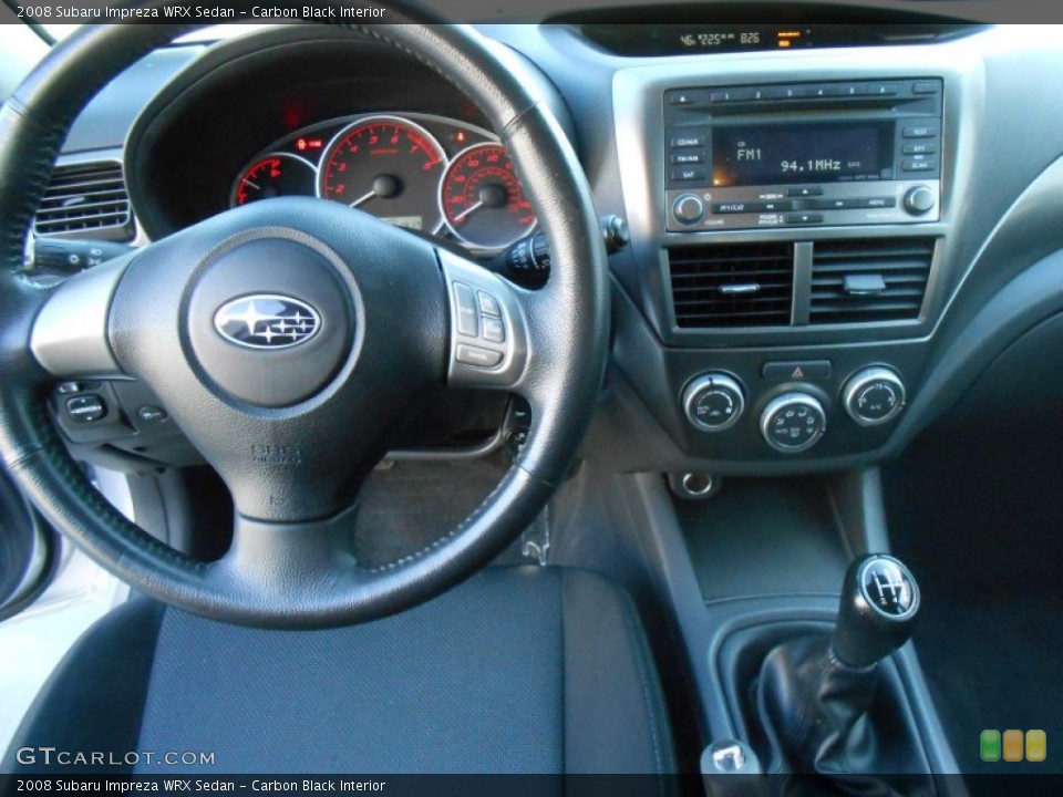 Carbon Black Interior Dashboard for the 2008 Subaru Impreza WRX Sedan #77247436