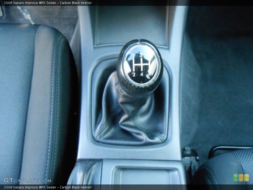 Carbon Black Interior Transmission for the 2008 Subaru Impreza WRX Sedan #77247533