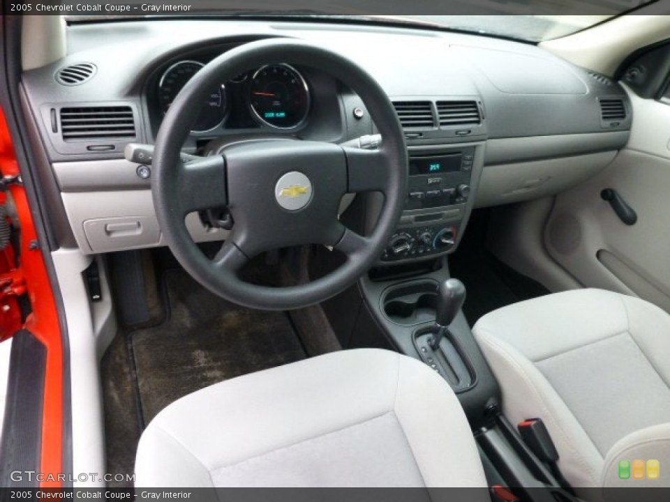 Gray Interior Prime Interior for the 2005 Chevrolet Cobalt Coupe #77247911
