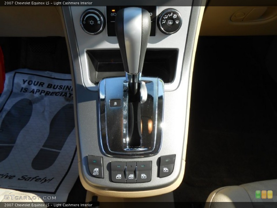 Light Cashmere Interior Transmission for the 2007 Chevrolet Equinox LS #77248053
