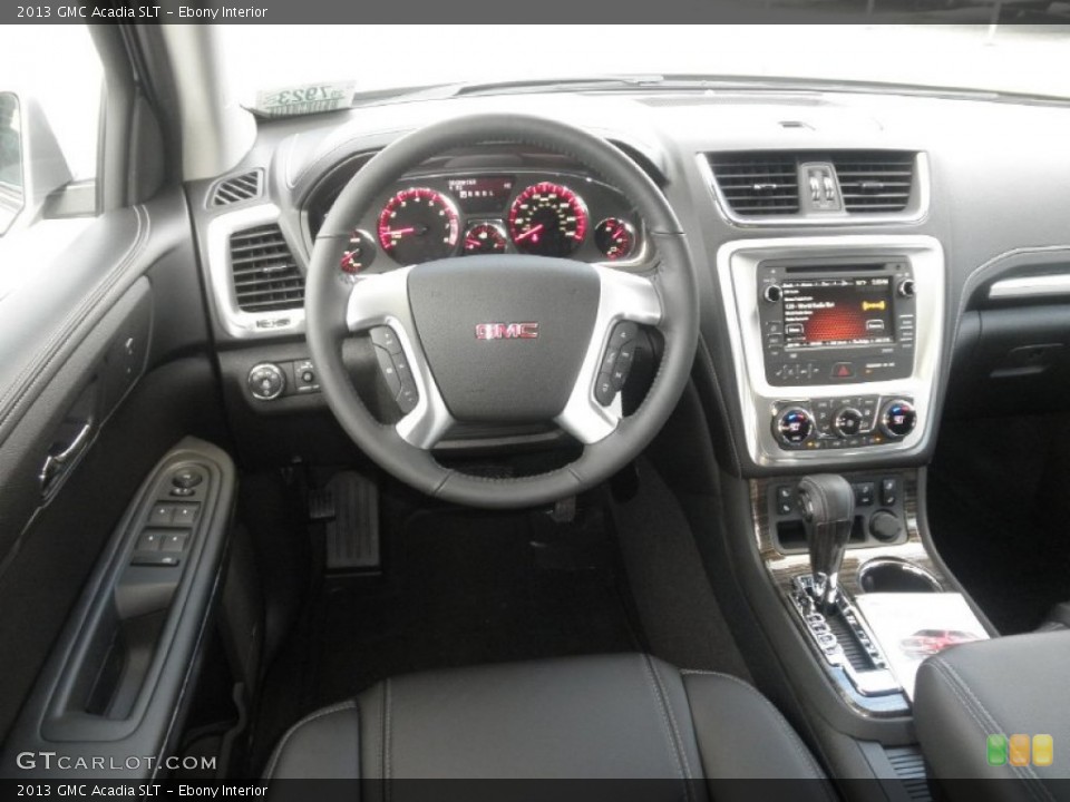 Ebony Interior Dashboard for the 2013 GMC Acadia SLT #77249448