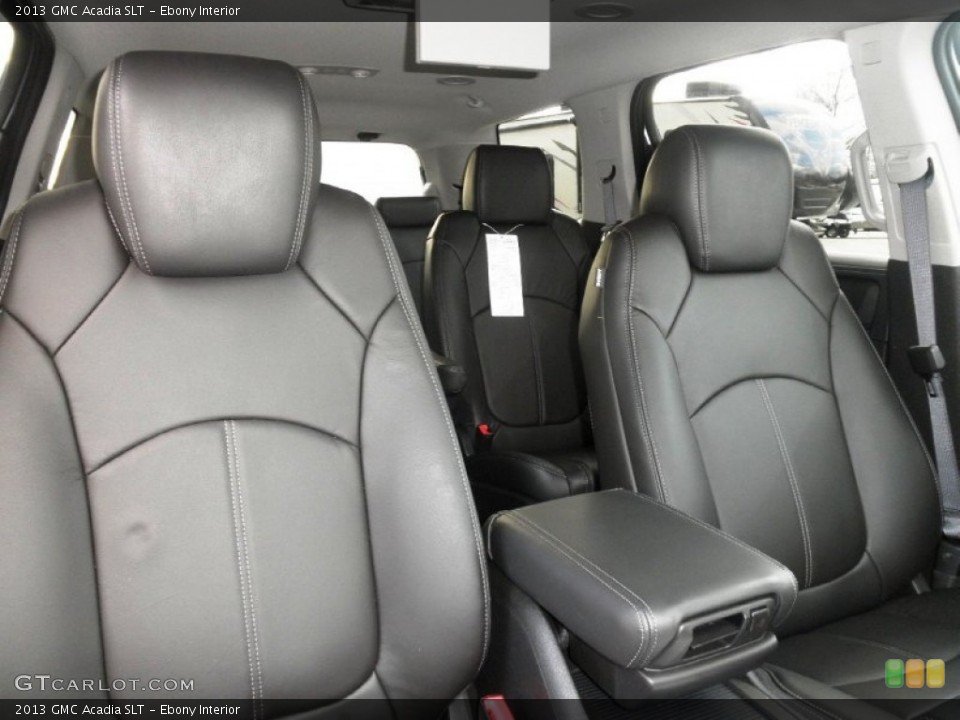 Ebony Interior Front Seat for the 2013 GMC Acadia SLT #77249720