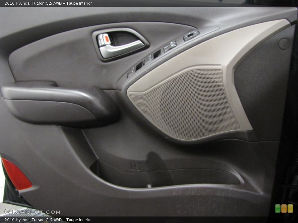 Taupe Interior Door Panel for the 2010 Hyundai Tucson GLS AWD #77249900