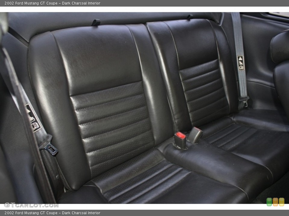 Dark Charcoal Interior Rear Seat for the 2002 Ford Mustang GT Coupe #77251217