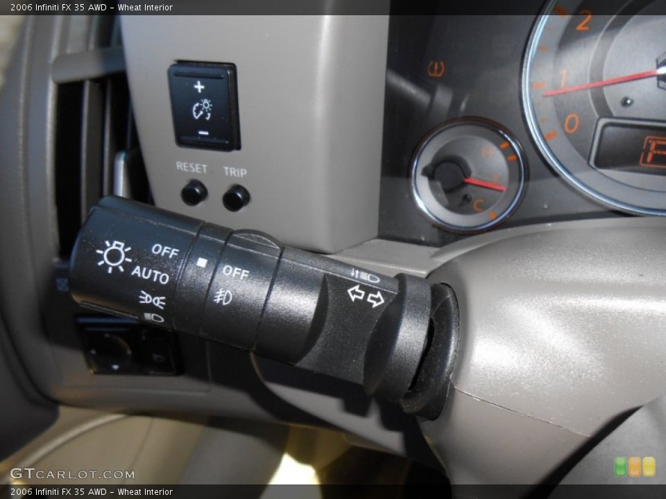 Wheat Interior Controls for the 2006 Infiniti FX 35 AWD #77251450