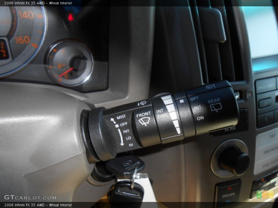 Wheat Interior Controls for the 2006 Infiniti FX 35 AWD #77251468