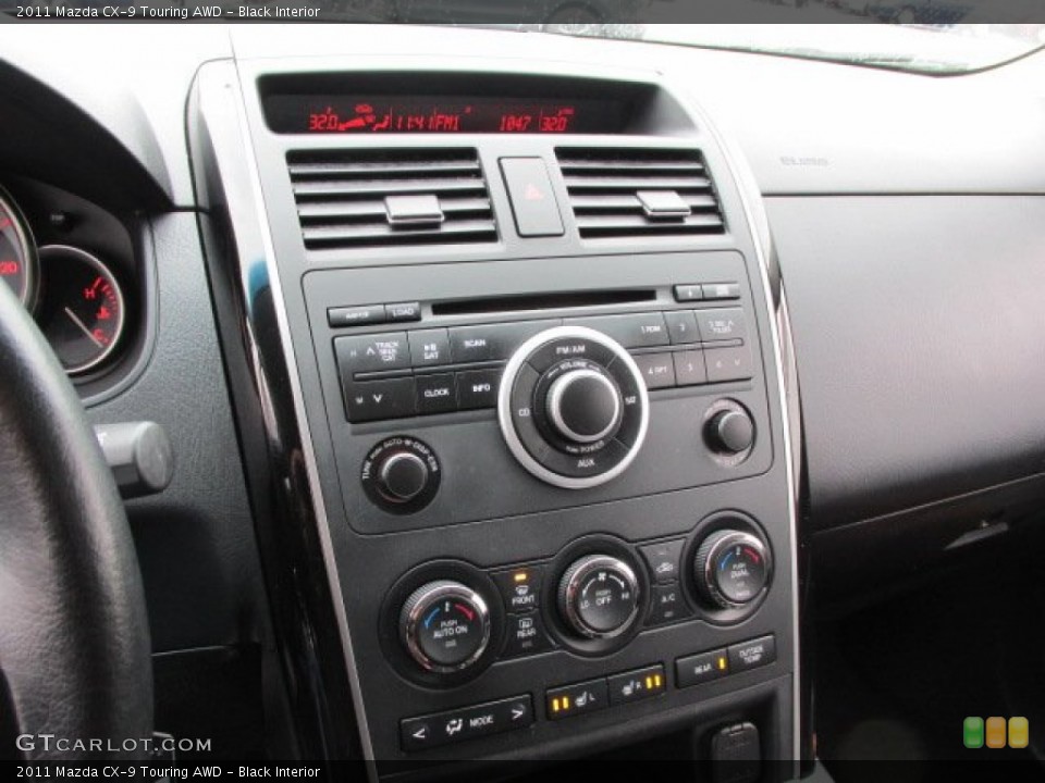 Black Interior Controls for the 2011 Mazda CX-9 Touring AWD #77256356