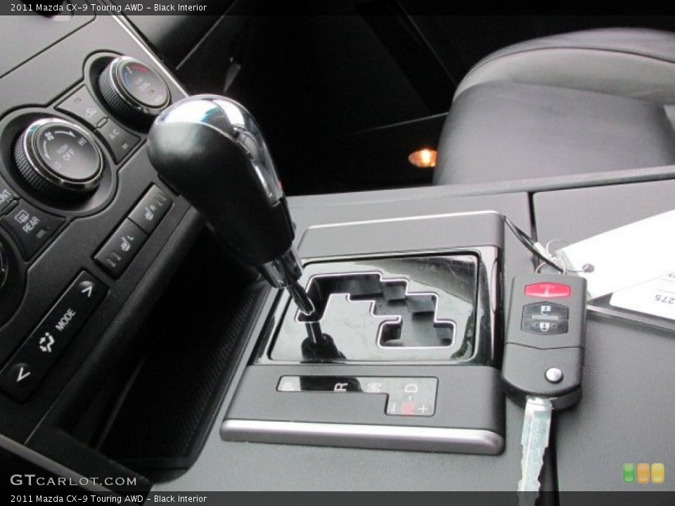 Black Interior Transmission for the 2011 Mazda CX-9 Touring AWD #77256374