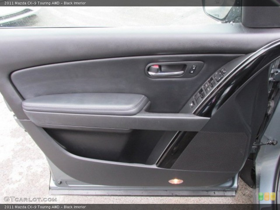 Black Interior Door Panel for the 2011 Mazda CX-9 Touring AWD #77256389