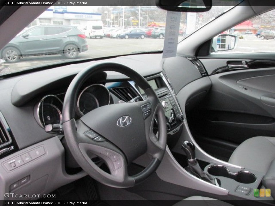 Gray Interior Dashboard for the 2011 Hyundai Sonata Limited 2.0T #77256737