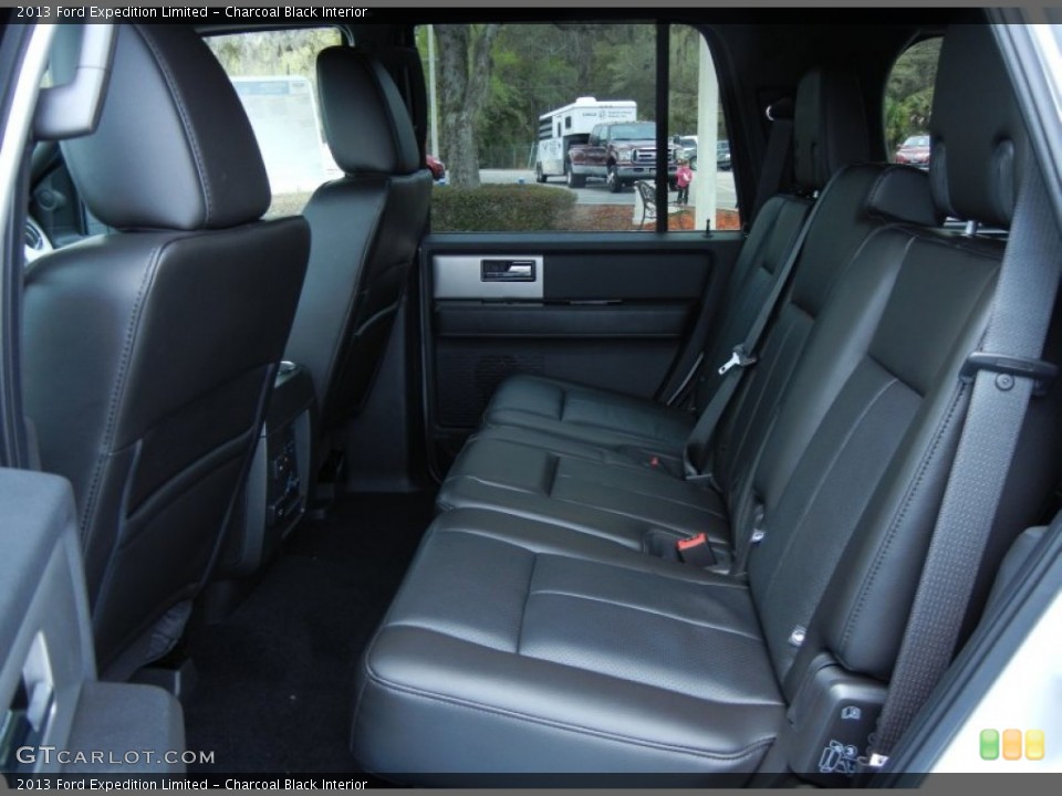 Charcoal Black Interior Rear Seat for the 2013 Ford Expedition Limited #77257123