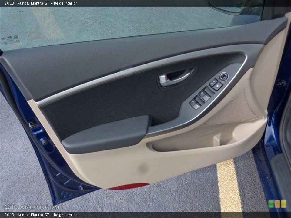 Beige Interior Door Panel for the 2013 Hyundai Elantra GT #77257373
